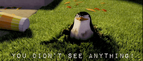 you didn't see anything gif