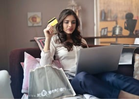 adolescent-beautiful-woman-buying-bag